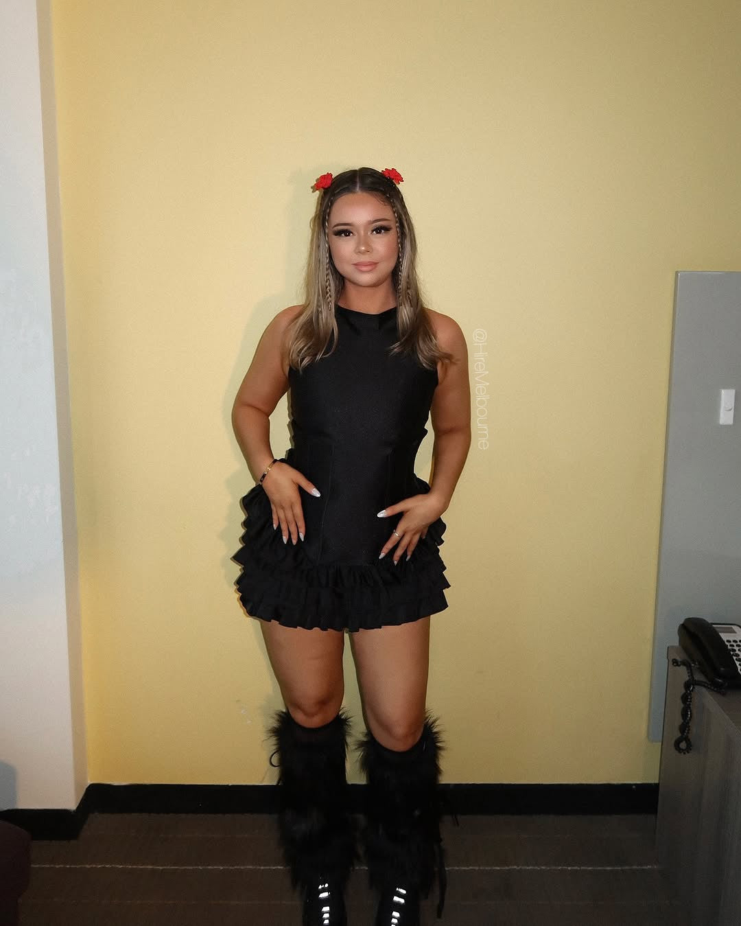 Bye Bambi Madison Mini in Black