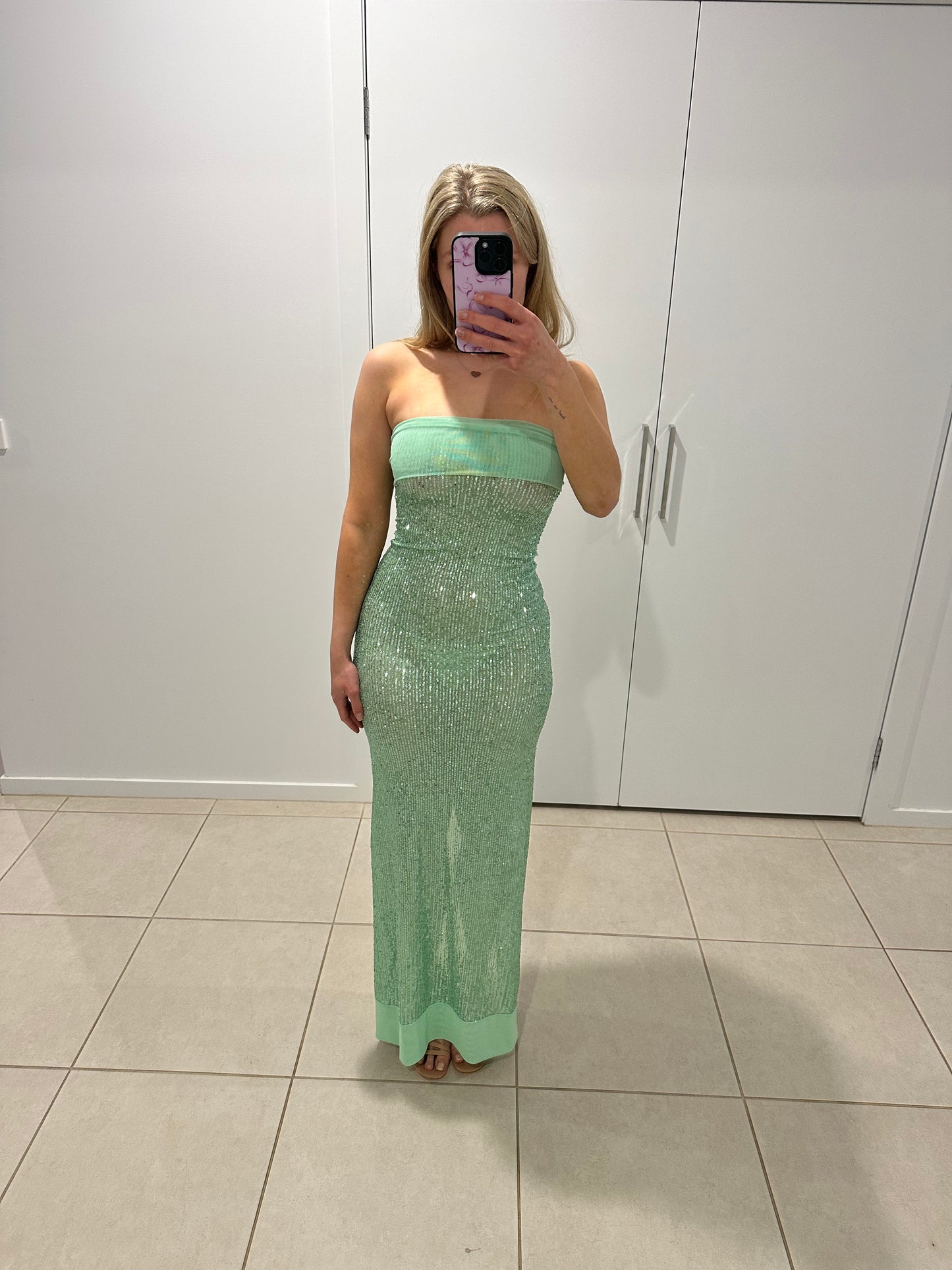 Fait Par Foutch Elizabeth Dress in Malachite