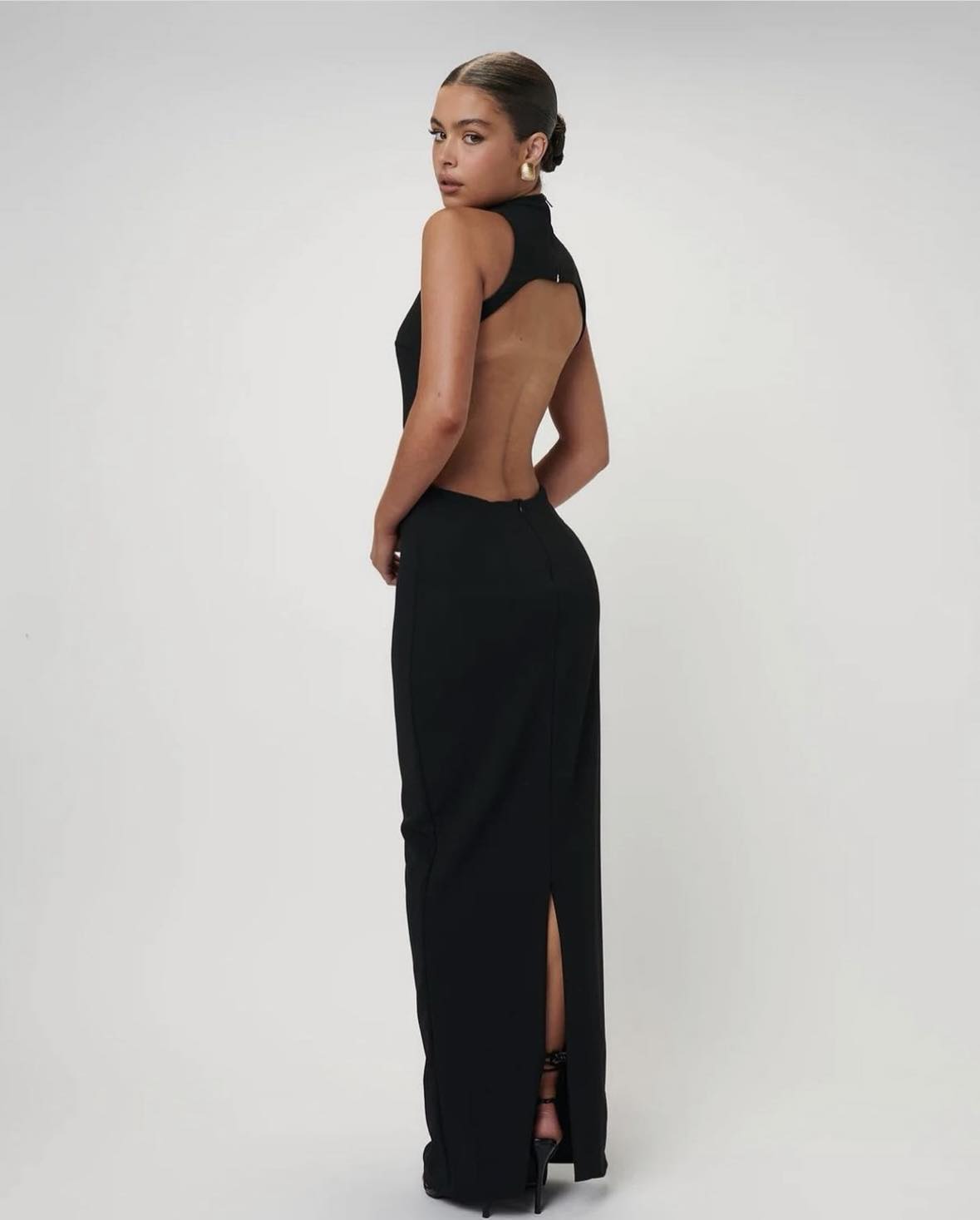 Effie Kats Ambre Gown in Black