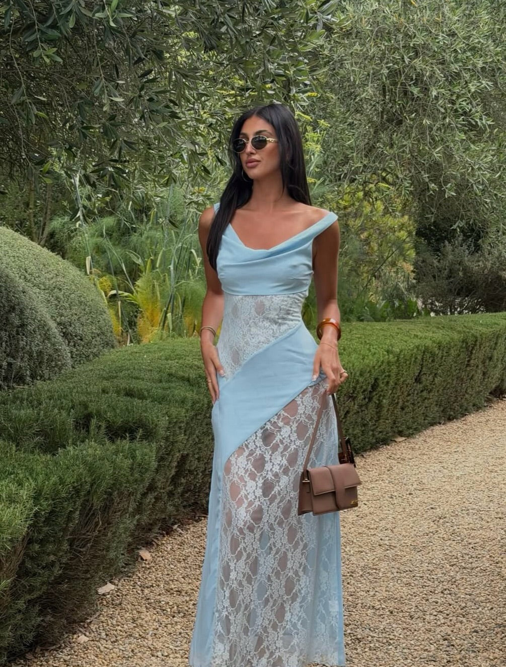 She is Olla Gloria Maxi Dress