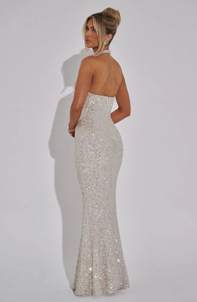 Babyboo Odette Maxi Dress in Champagne