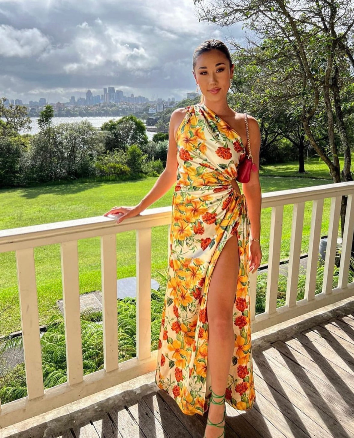 Sonya Moda Nour Yarden Floral Maxi Dress