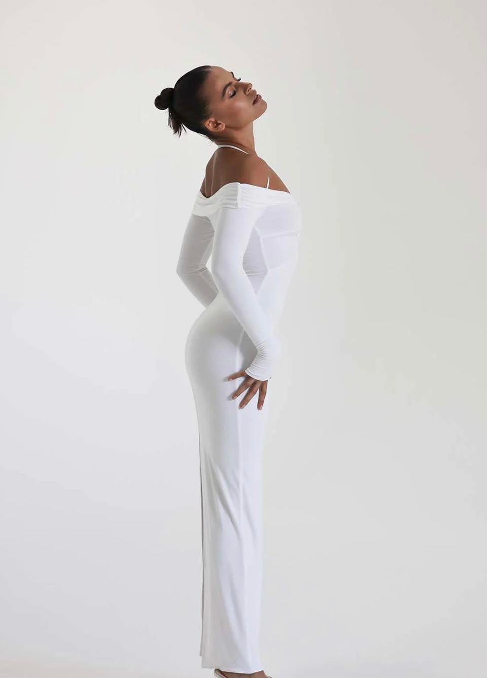 Natalie Rolt Charmaine Dress - White